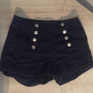 Navy blue sailor shorts